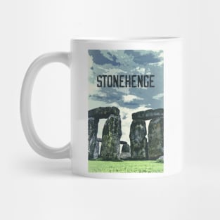 Stonehenge, England ✪ Vintage style poster Mug